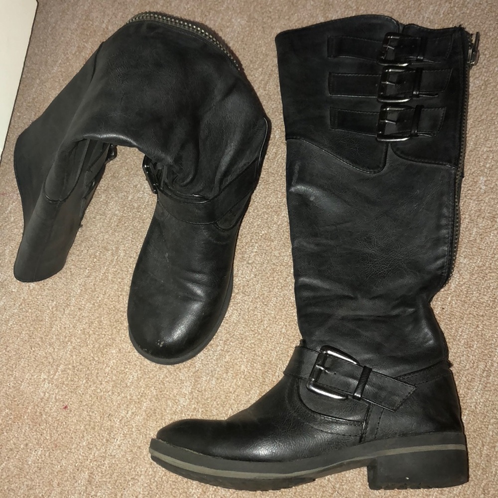 Leather Boots